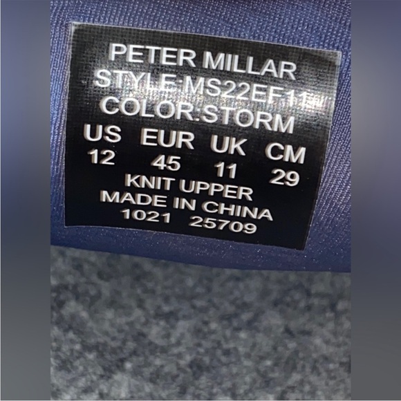 Peter Millar Hyperlight Apollo Sneaker - Size 12 - Picture 9 of 10